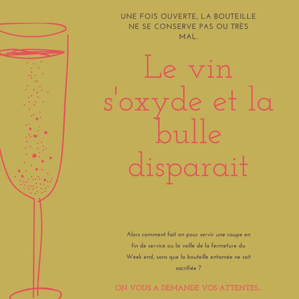 Les bouchons pour la conservation du champagne