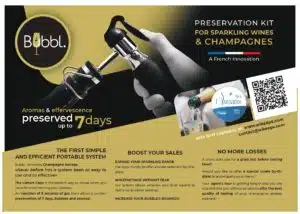 Bubbl. the sparkling wine preservation  kit