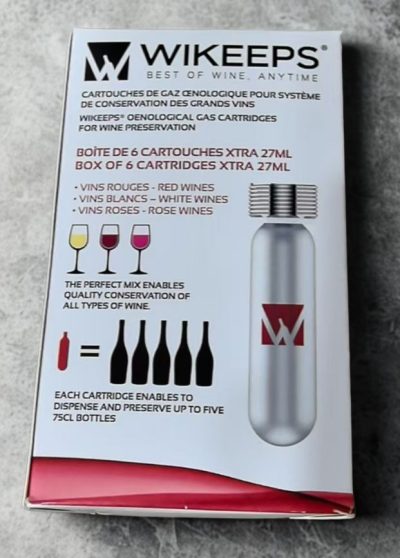 Capsule gaz argon - Coravin Professional