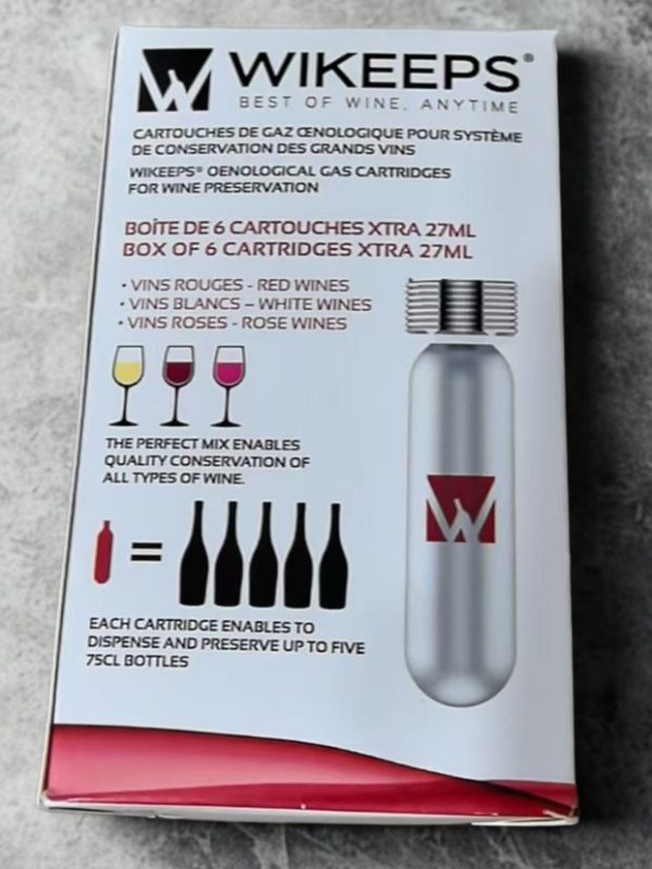 Capsule gaz argon - Coravin Professional