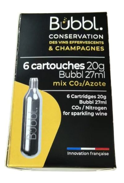 capsules sparkling 27ml 20g CO2+N2