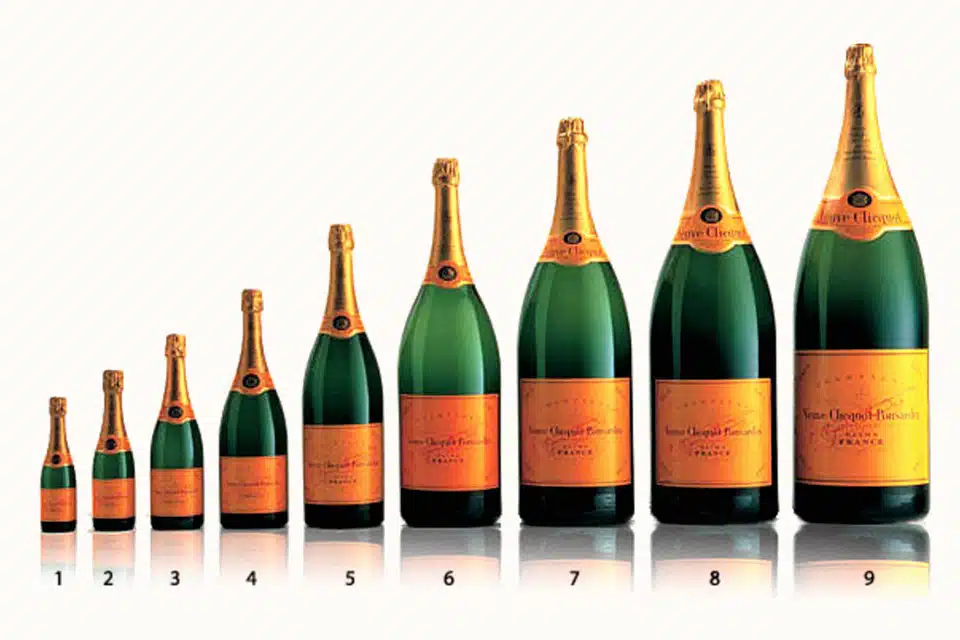 Bottle of Champagne: How size makes the difference