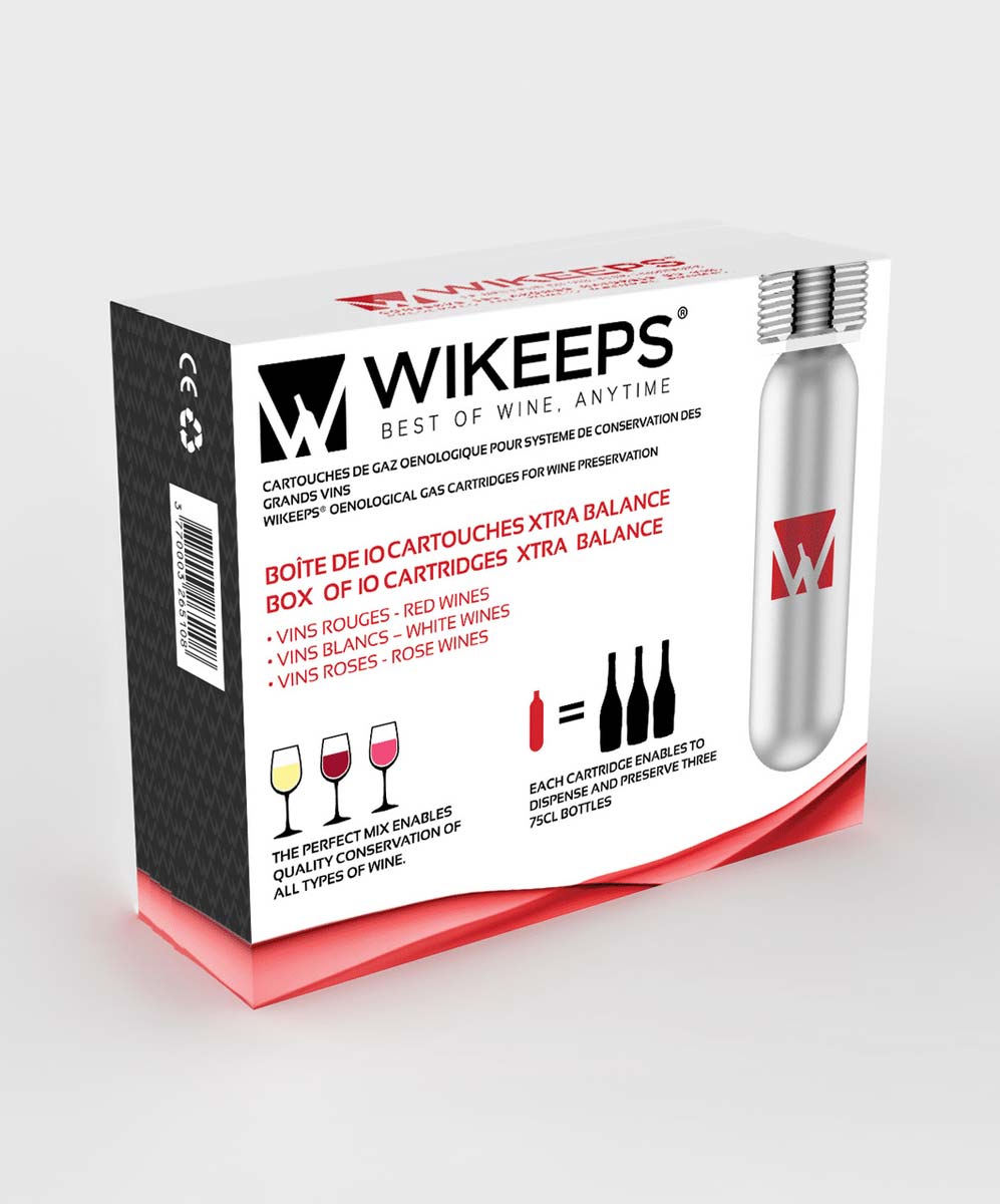 10 Cartouches gaz Argon + Co2 - 21ml / 6,5g