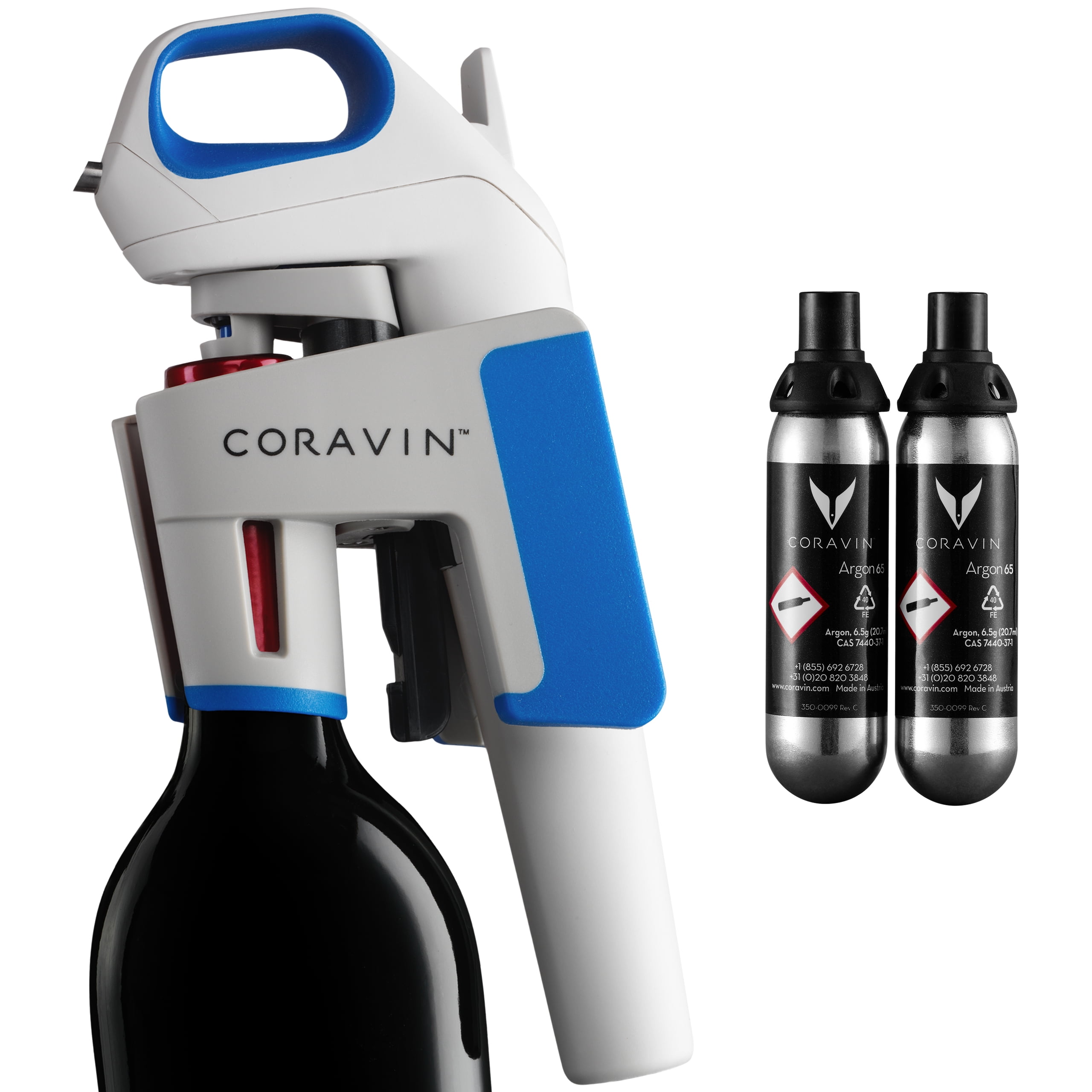 Coravin Model One - Wine Opener, Preservation System, Includes 2 Argon Capsules - Walmart.com