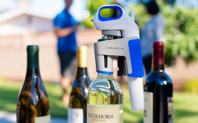 Argon wine bottle opener: preserve wine without uncorking