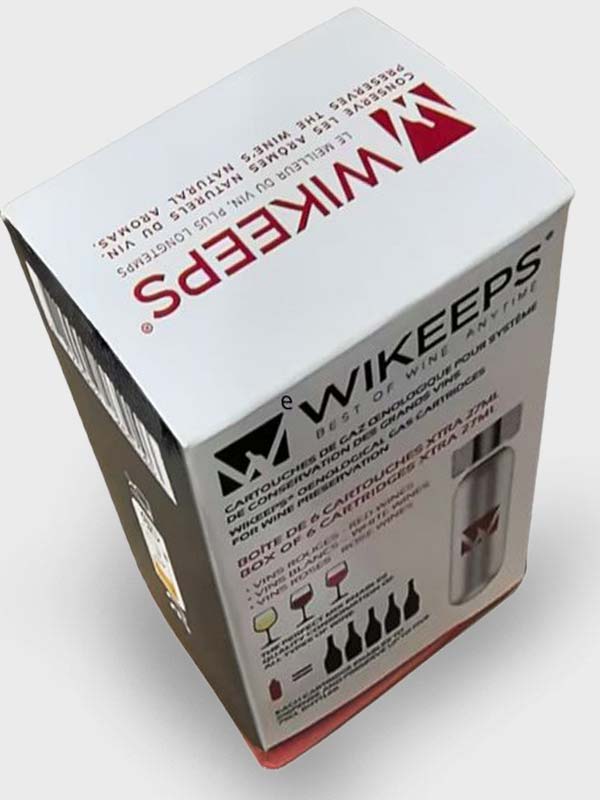 Capsules compatibles Coravin professional gaz argon + CO2 27ml - 8,5g