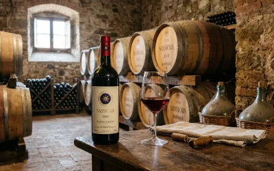 Vino rosso toscano pluripremiato: la soluzione è sassicaia