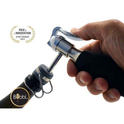 système de conservation du Champagne Bubbl. - sparkling wine preservation system