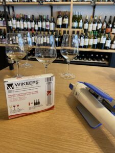 Coravin e capsule Argon Wikeeps