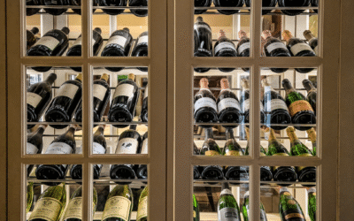 Wine dispenser machines for by-the-glass service